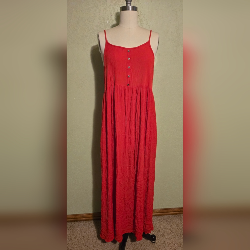 Ninexis Red Maxi Dress Size Large